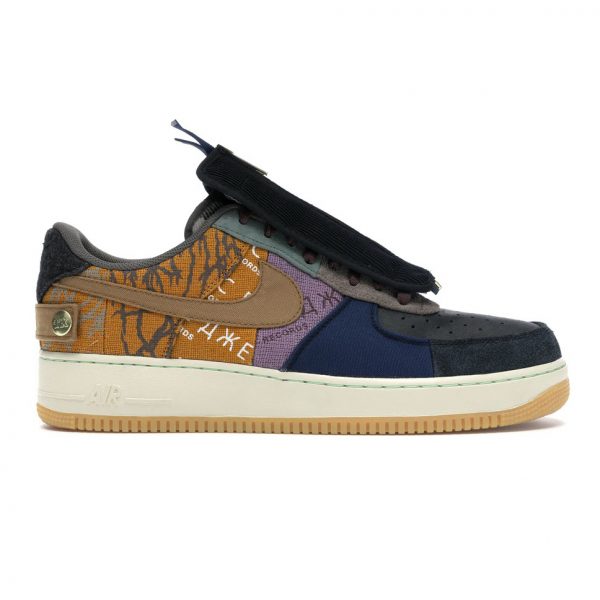 نایک تراویس اسکات ایرفورس وان Nike Air Force 1 Low Travis Scott Cactus Jack CN2405-900