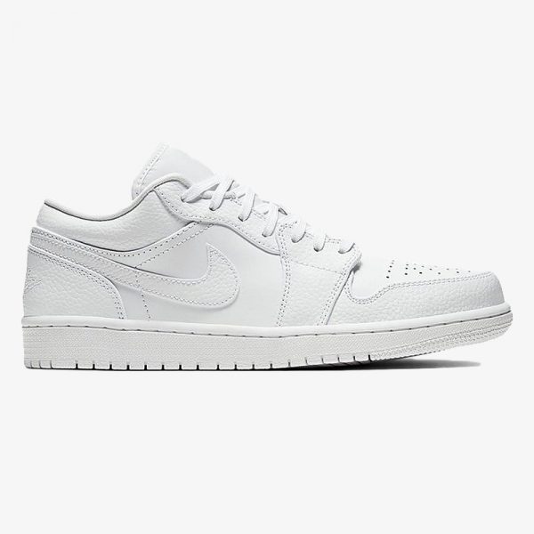 جردن وان تریپل وایت Jordan 1 Low Triple White Tumbled