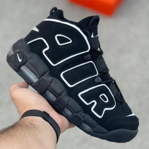 نایک ایر مور آپتمپو Nike Air More Uptempo Black White