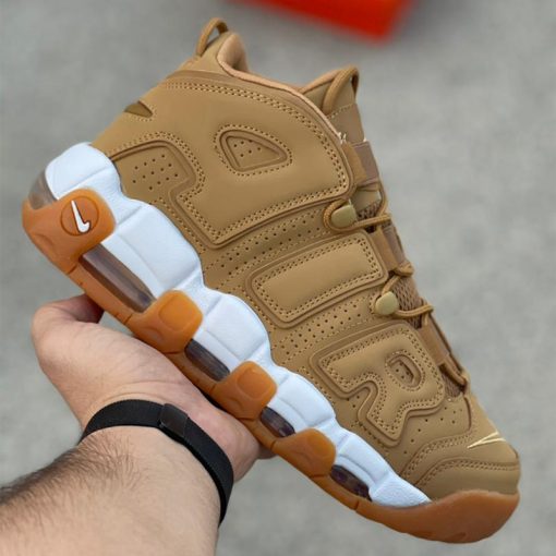 نایک ایر مور آپتمپو فلکس Nike Air More Uptempo Flax