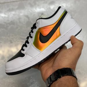 جردن وان متالیک گُلد Jordan 1 Low Metallic Gold