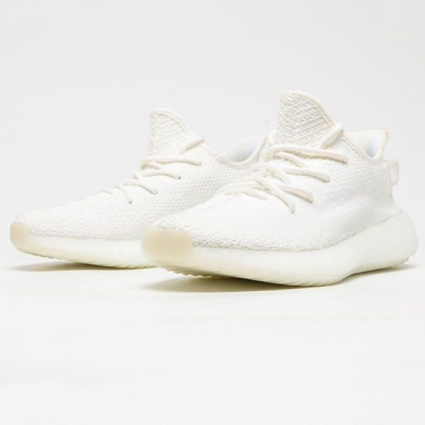 کتانی آدیداس یزی بوست سفید Adidas Yeezy Boost 350 V2