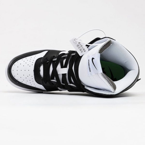 نایک دانک امبوش بلک وایت Nike Dunk High Ambush Black White