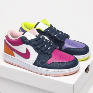 جردن وان پرپل مجنتا Jordan 1 Low Purple Magenta