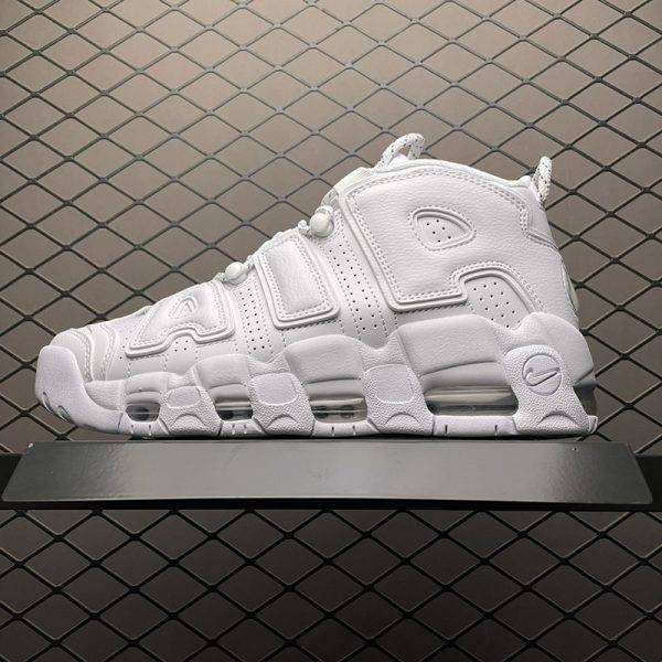 نایک ایر مور آپتمپو تریپل وایت Nike Air More Uptempo Triple White 921948-100