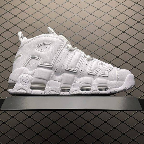 نایک ایر مور آپتمپو تریپل وایت Nike Air More Uptempo Triple White 921948-100