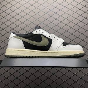 جردن وان تراویس اسکات Jordan 1 Retro Low OG SP Travis Scott Olive