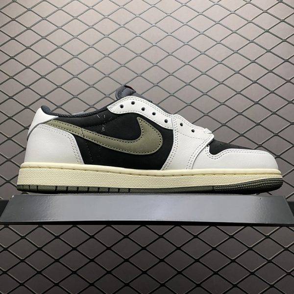 جردن وان تراویس اسکات Jordan 1 Retro Low OG SP Travis Scott Olive