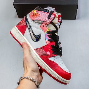 جردن وان رترو اسپایدرمن Jordan 1 Retro High OG Spider-Man Across the Spider-Verse