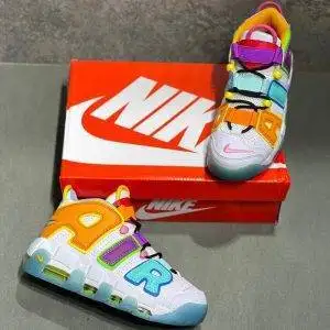 نایک ایر مور آپتمپو مولتی کالر Nike Air More Uptempo Multi-Color