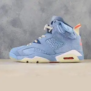 جردن 6 تراویس اسکات هیوستون اویلرز Travis Scott x Air Jordan 6 Houston Oilers