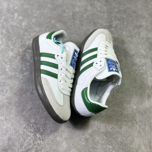 آدیداس سامبا فوتور وایت گرین adidas Samba OG Footwear White Green