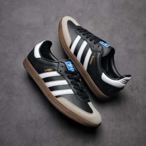 آدیداس سامبا وگان بلک گام adidas Samba Vegan Black Gum