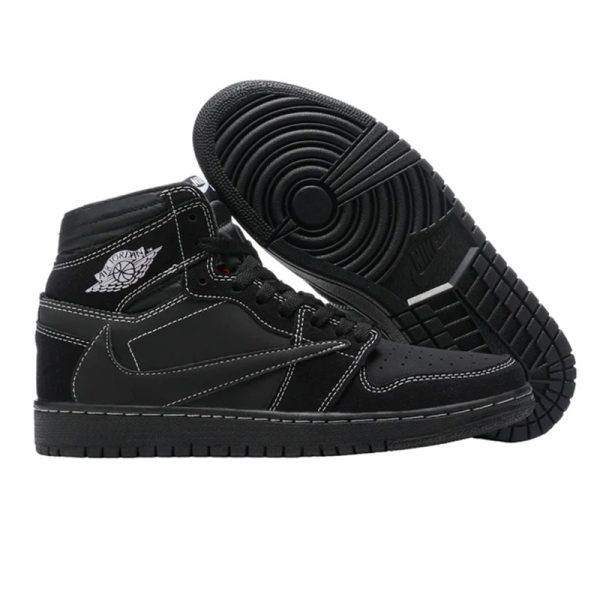 نایک جردن وان بلک فانتوم Nike Air Jordan 1 High Travis Scott Black Phantom