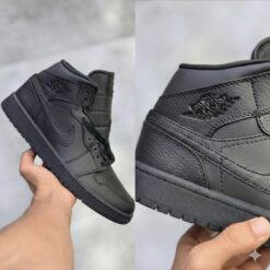 جردن وان مشکی ساقدار Jordan 1 Retro OG Black
