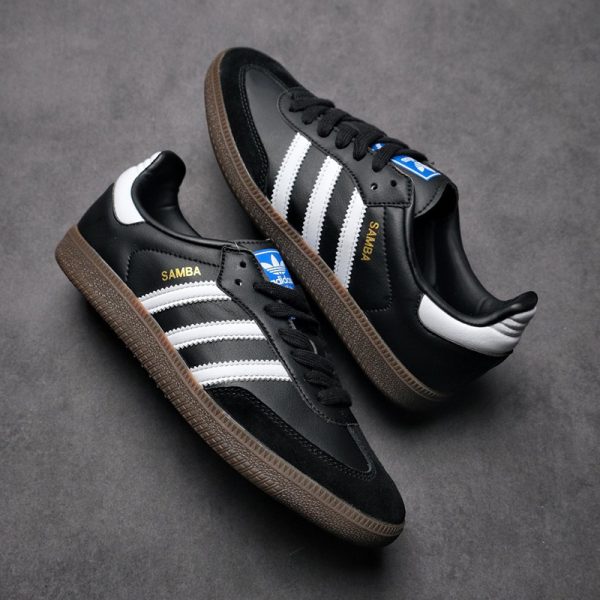 آدیداس سامبا بلک وایت گام adidas Samba OG Black White Gum