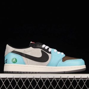 Travis Scott x Nk Air Jordan 1 Low OG SP "JACKBOYS" Joint BMW M3 Water Blue