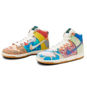 Nike SB Dunk High Thomas Campbell What the Dunk 918321-381