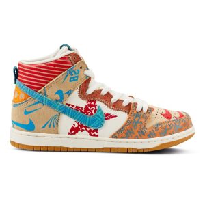 Nike SB Dunk High Thomas Campbell What the Dunk 918321-381