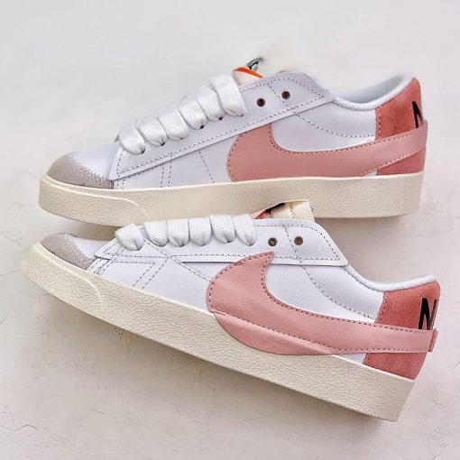 Nike Blazer Low 77 Jumbo White Pink Oxford DQ1470-102