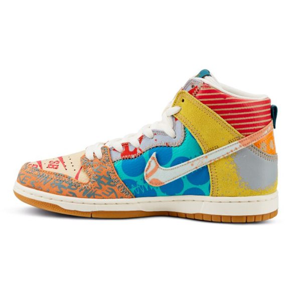 Nike SB Dunk High Thomas Campbell What the Dunk 918321-381