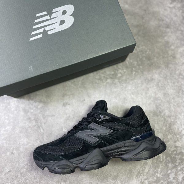 کفش نیوبالانس New Balance 9060 Triple Black مشکی کامل