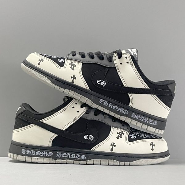 نایک دانک کروم هارتز NIKE DUNK LOW CHROME HEARTS