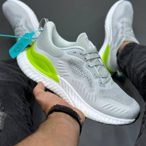 کفش آدیداس آلفابونس بوست Adidas Alphabounce Boost طوسی فسفری