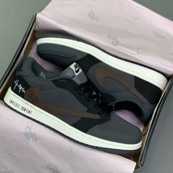 جردن وان لو یوتوپیا تراویس اسکات Travis Scott x Air Jordan 1 Low Utopia