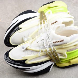 بالمین یونیکورن Balmain Unicorn Low-Top White Yellow سفید زرد