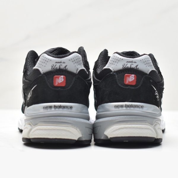 کفش نیوبالانس مردانه New Balance 990 v3 MiUSA Black White