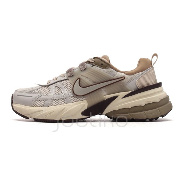 نایک وی تو کی ران Nike V2K Run Light Orewood Brown کرم قهوه ای