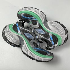 بالنسیاگا تن ایکس ال ترینرز Balenciaga 10xl Trainers in Black/Blue/Green 784342 W2MV2 1143