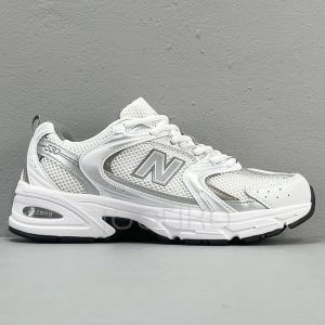 کفش نیوبالانس New Balance 530 White Silver Metallic نقره ای سفید متالیک