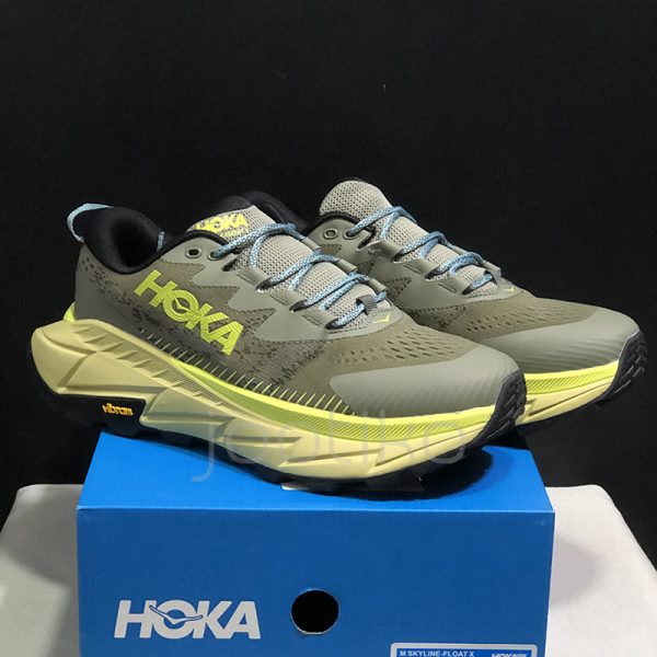 هوکا اسکای لاین فلوت ایکس Hoka Skyline Float X Olive Haze Celery Root