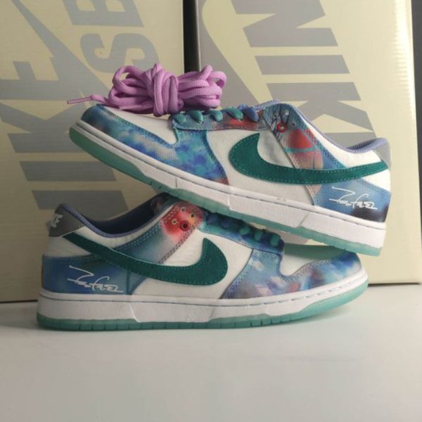 نایک اس بی دانک Nike SB Dunk Low Futura Laboratories Bleached Aqua