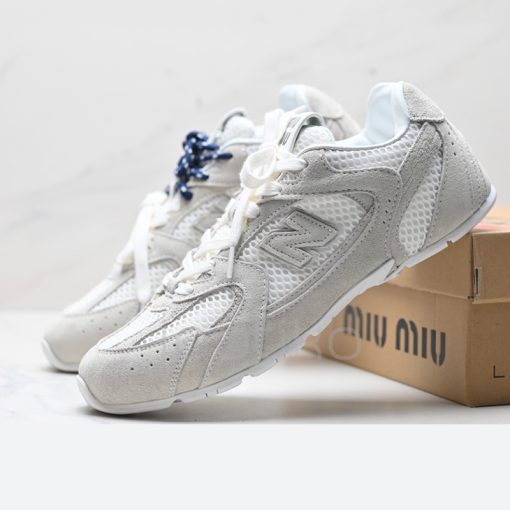 کفش نیوبالانس میو میو زنانه New Balance 530 SL Miu Miu White Women's