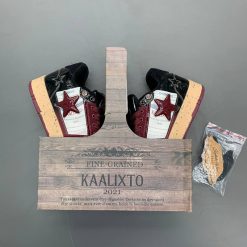 کفش کالیکستو KAALIXTO Skateboarding Low Red Wine شراب قرمز