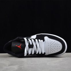 نایک ایر جردن وان Jordan 1 Low SE White Fire Red Black Matte Silver