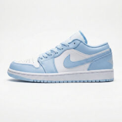 جردن وان لو سفید آبی یخی Jordan 1 Low White Ice Blue DC0774-141
