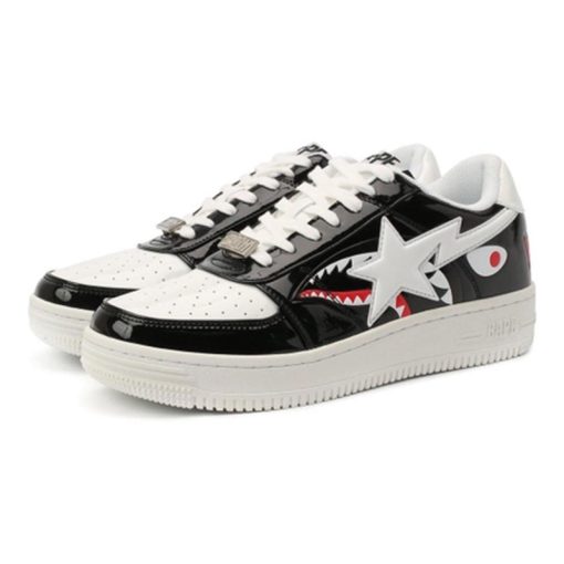 بتینگ ایپ بیپ استا شارک A Bathing Ape Bape Sta Low Color Block Shark Black