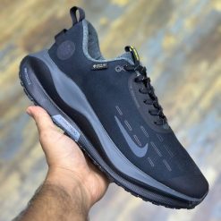 نایک ری‌اکت ایکس اینفینیتی ران ۴ گورتکس Nike ReactX Infinity Run 4 Gore-Tex مشکی طوسی