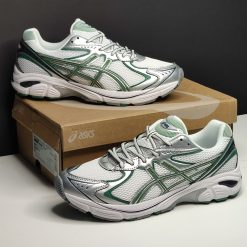 کفش اسیکس سبز سفید سیلور ASICS GT-2160 White Shamrock Green