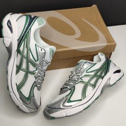 کفش اسیکس سبز سفید سیلور ASICS GT-2160 White Shamrock Green