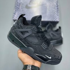 جردن ۴ بلک مامبا نایجل سیلوستر Nigel Sylvester x Jordan 4 Black Mamba