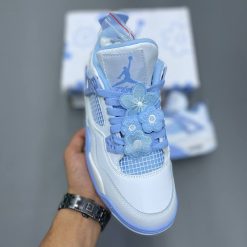 نایک جردن 4 گل فراموشم مکن Jordan 4 Retro Forget Me Not