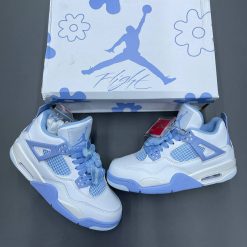 نایک جردن 4 گل فراموشم مکن Jordan 4 Retro Forget Me Not