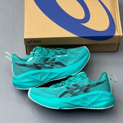 اسیکس نوابلاست 5 سبز فیروزه‌ای ASICS Novablast 5 Wave Teal Black