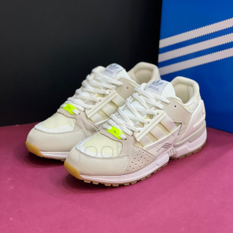 آدیداس زد ایکس 10000 کرم شیری adidas ZX 10000 Triple White 3 آدیداس زد ایکس 10000 کرم شیری adidas ZX 10000 Triple White