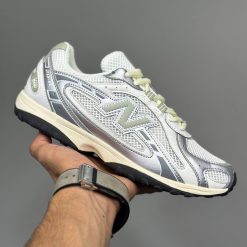 نیوبالانس 204 ال سیلور متالیک سیج گرین New Balance 204L Silver Metallic Sage Green U204LSWB
